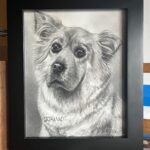 Django Framed with no mat.